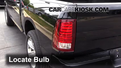 2013 dodge ram 1500 tail light bulb replacement